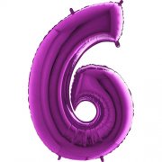 SuperShape Numbers PURPLE #6