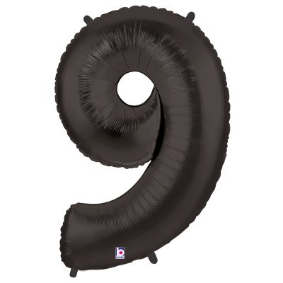 SuperShape Numbers BLACK #9