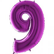 SuperShape Numbers PURPLE #9