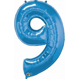 SuperShape Numbers BLUE #9