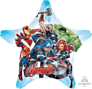 SuperShape Foil - AVENGERS STAR