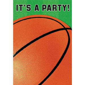 Party Invitations - BASKETBALL