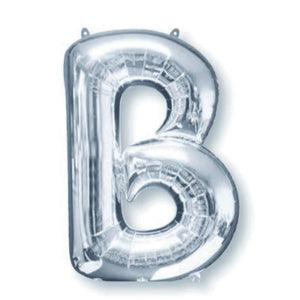 SuperShape Letter SILVER "B"