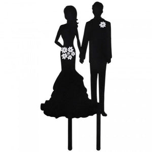 Bride & Groom Wedding Cake Topper