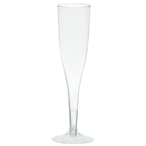 CHAMPAGNE GLASSES 162ml - CLEAR 20PK