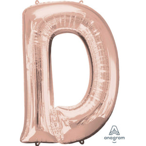 SuperShape Letter ROSE GOLD "D"