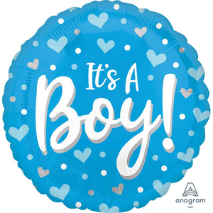 45cm Foil Balloon - IT'S A BOY