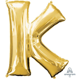 SuperShape Letter GOLD "K"