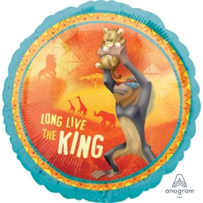 45cm Foil Balloon -  LION KING