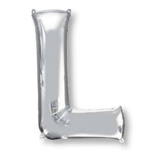 SuperShape Letter SILVER "L"