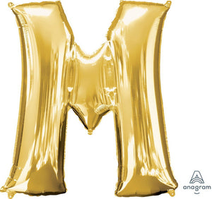 SuperShape Letter GOLD "M"