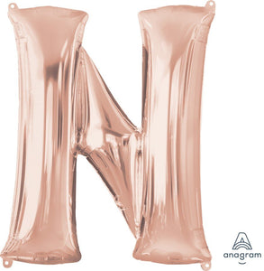 SuperShape Letter ROSE GOLD "N"