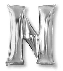 SuperShape Letter SILVER "N"