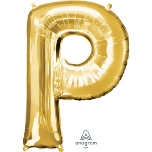 SuperShape Letter GOLD "P"