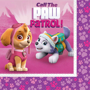 Lunch Napkins - PAW PATROL GIRL