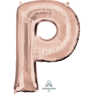 SuperShape Letter ROSE GOLD "P"