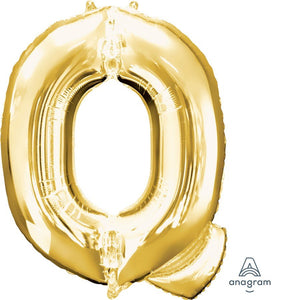 SuperShape Letter GOLD "Q"