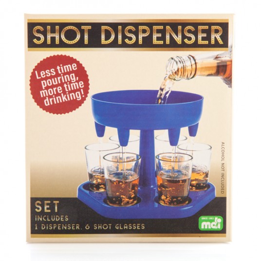 SHOT DISPENSER **18 Years and Over**