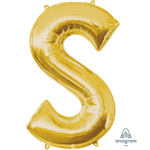 SuperShape Letter GOLD "S"