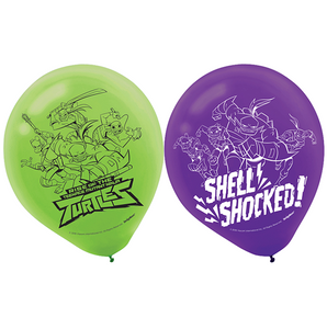 TMNT Latex Balloons - 6Pk