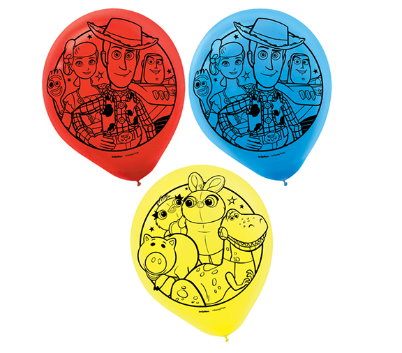 TOY STORY Latex Balloons - 6Pk