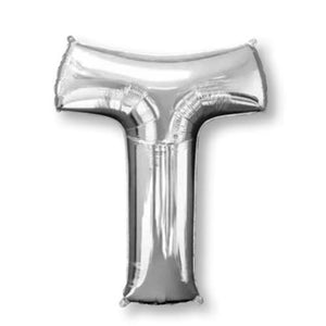 SuperShape Letter SILVER "T"