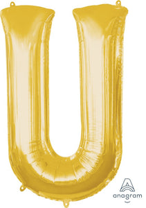 SuperShape Letter GOLD "U"