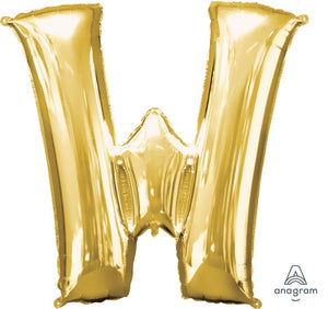 SuperShape Letter GOLD "W"