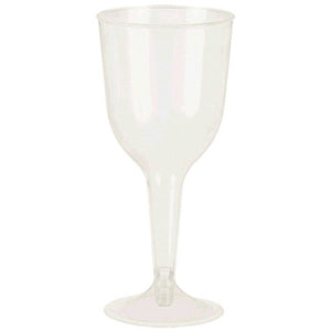 WINE GLASSES 295ml - CLEAR WHITE 20PK