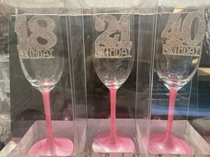 Wine Glass PINK Design