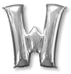 SuperShape Letter SILVER "W"