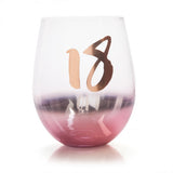 Blush Stemless Glass Range