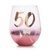 Blush Stemless Glass Range