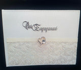 Signature Book - WHITE Leather ENGAGEMENT