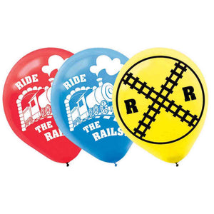 THOMAS THE TANK latex Balloons 6Pk